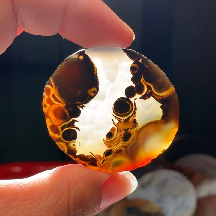 合金玛瑙/玉髓珠宝半成品18