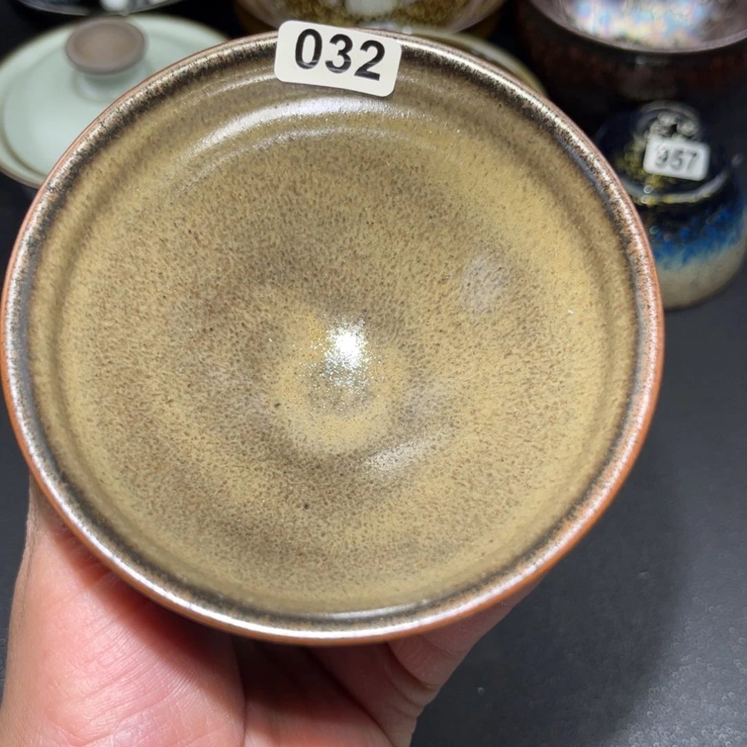 茶盏32 建盏单盏放大漏……