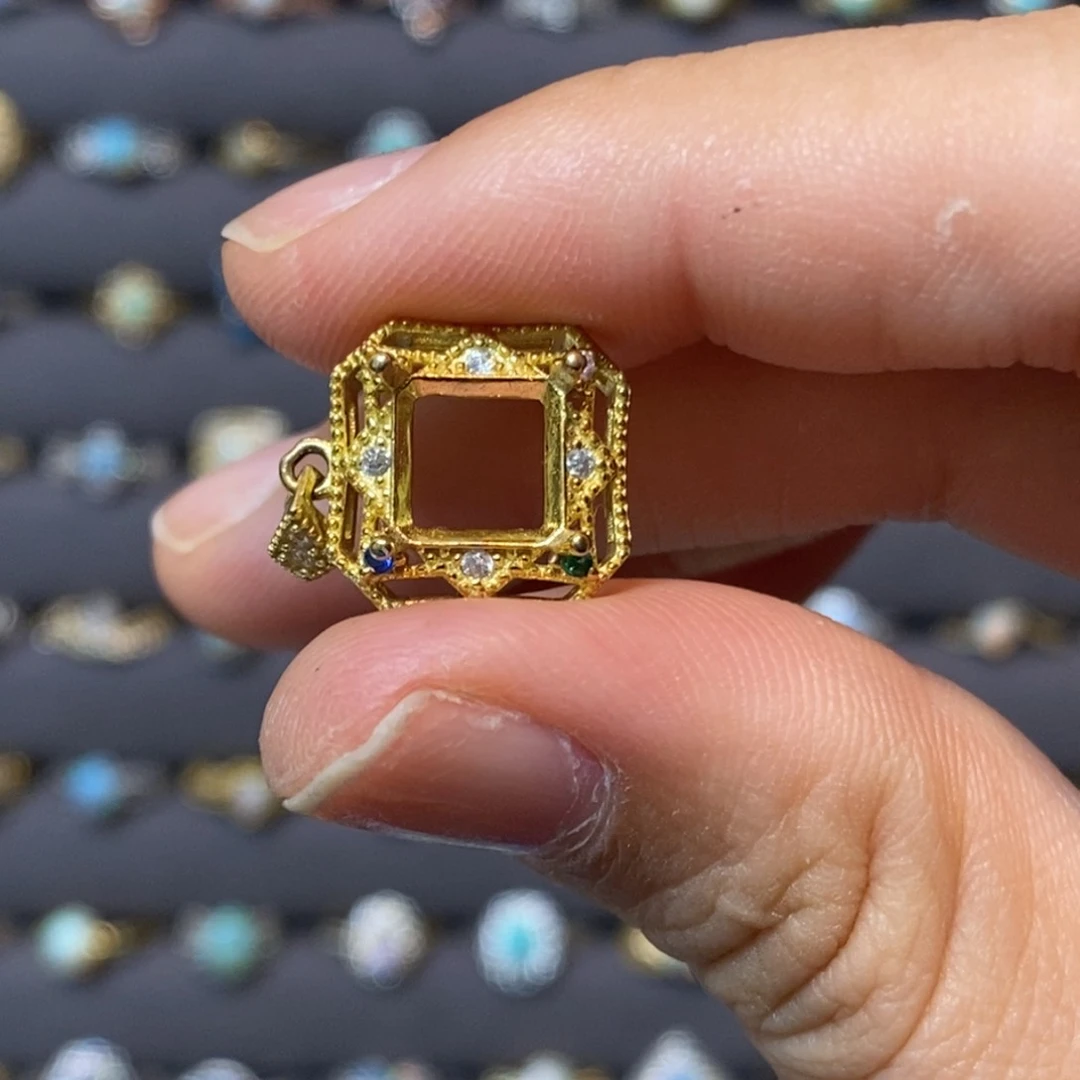 欧泊珠宝奇石银S925镶嵌小****N