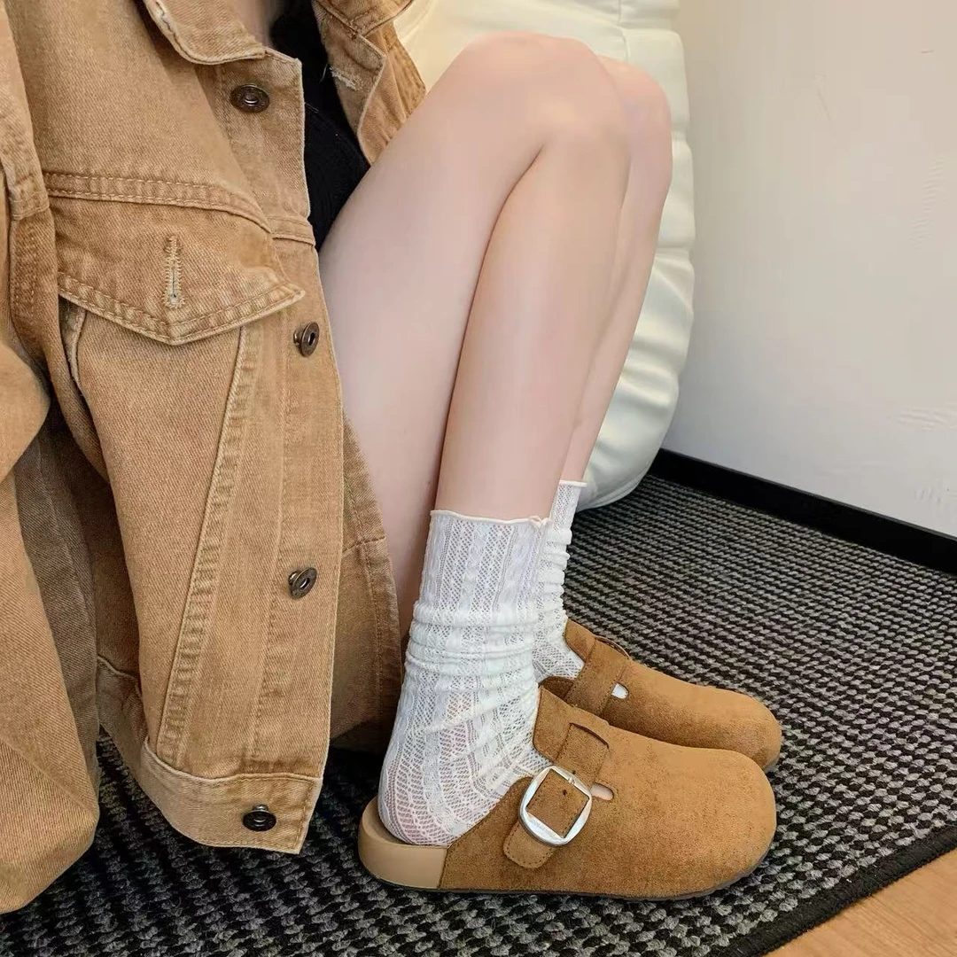 【公主屋】百搭勃肯包头鞋705