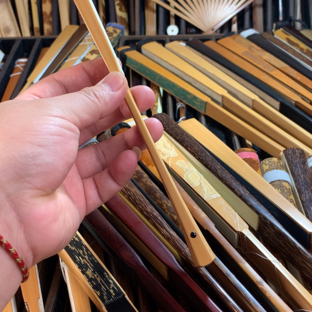 【闪购商品】扇子B***k手工玉竹折扇