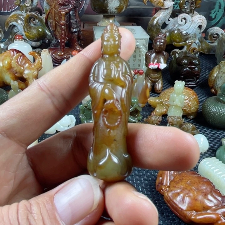 和田玉颈饰未镶嵌用****5