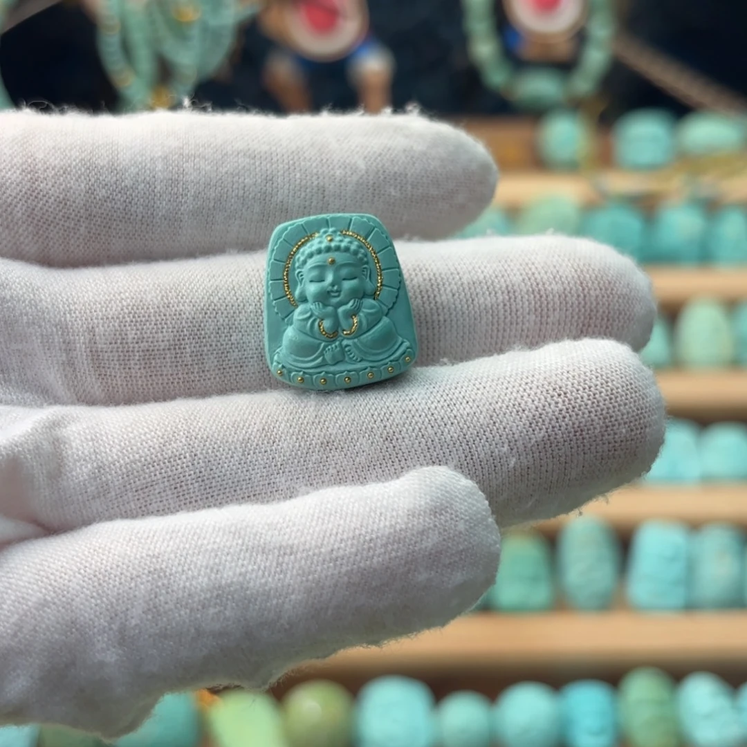 绿松石未镶嵌配饰