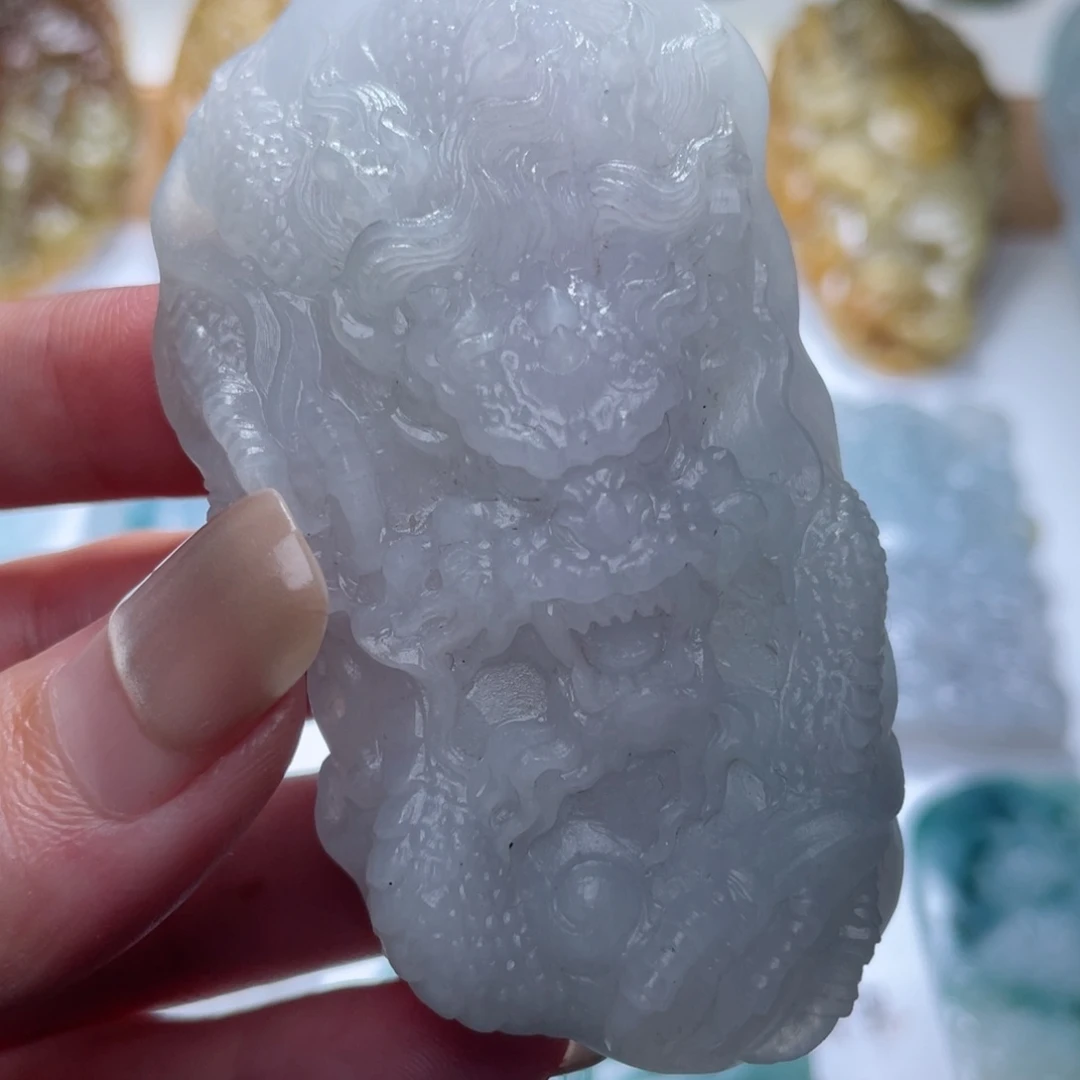 未镶嵌定制翡翠毛货
