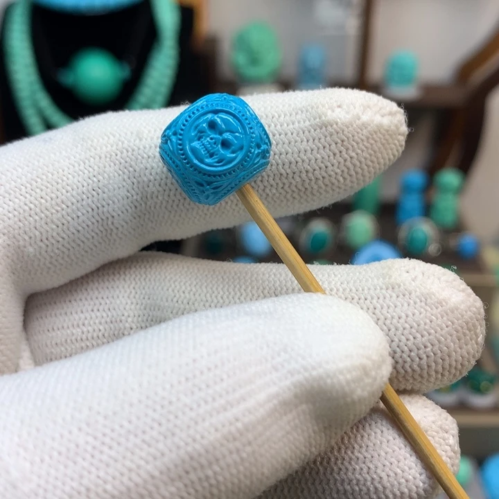 湖北原矿骷髅头六方卡12