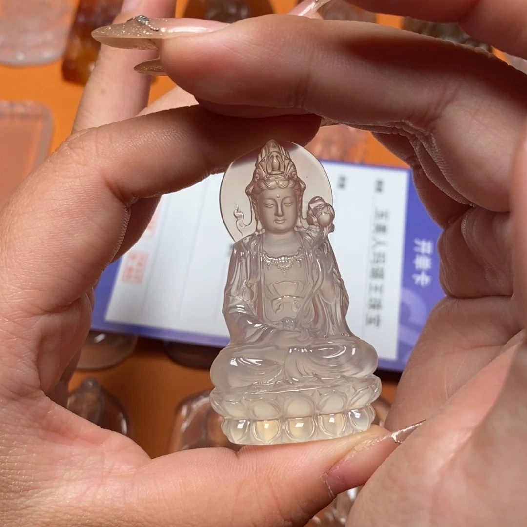 玛瑙/玉髓吊坠未镶嵌?***龙