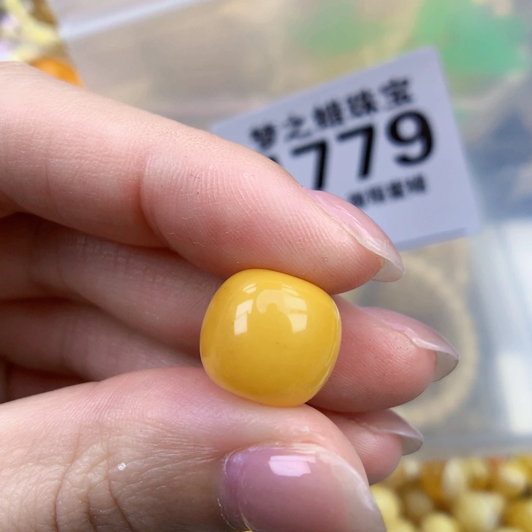 乖***头裸石琥珀未镶嵌13