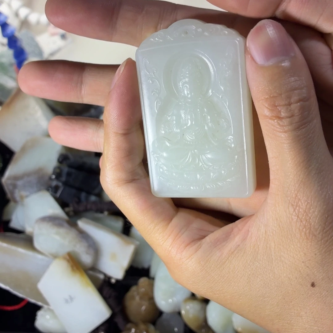 九***好颈饰未镶嵌和田玉