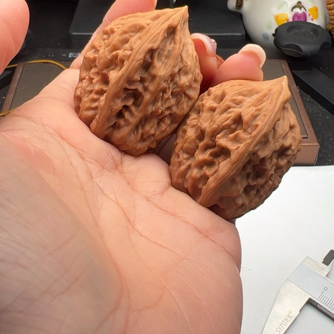 文玩核桃把件鸡心