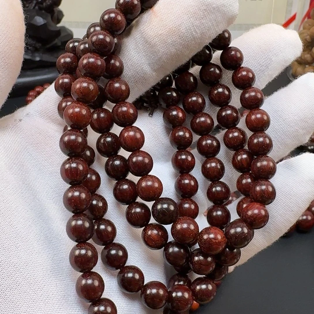 手串/手链小叶紫檀0.8cm108粒福利