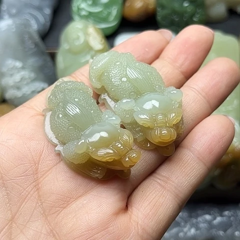 颈饰未镶嵌和田玉用****9