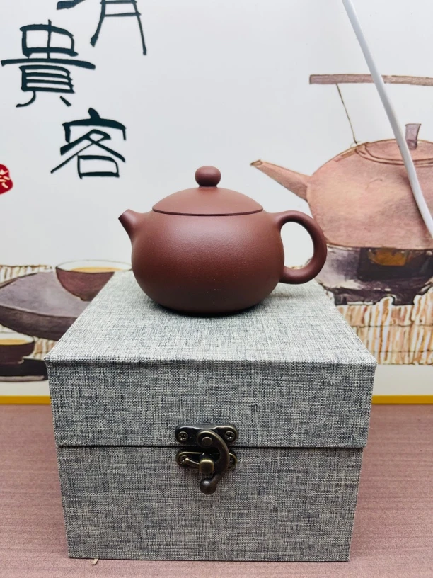 宜兴紫砂原矿黄龙山紫泥西施200毫升