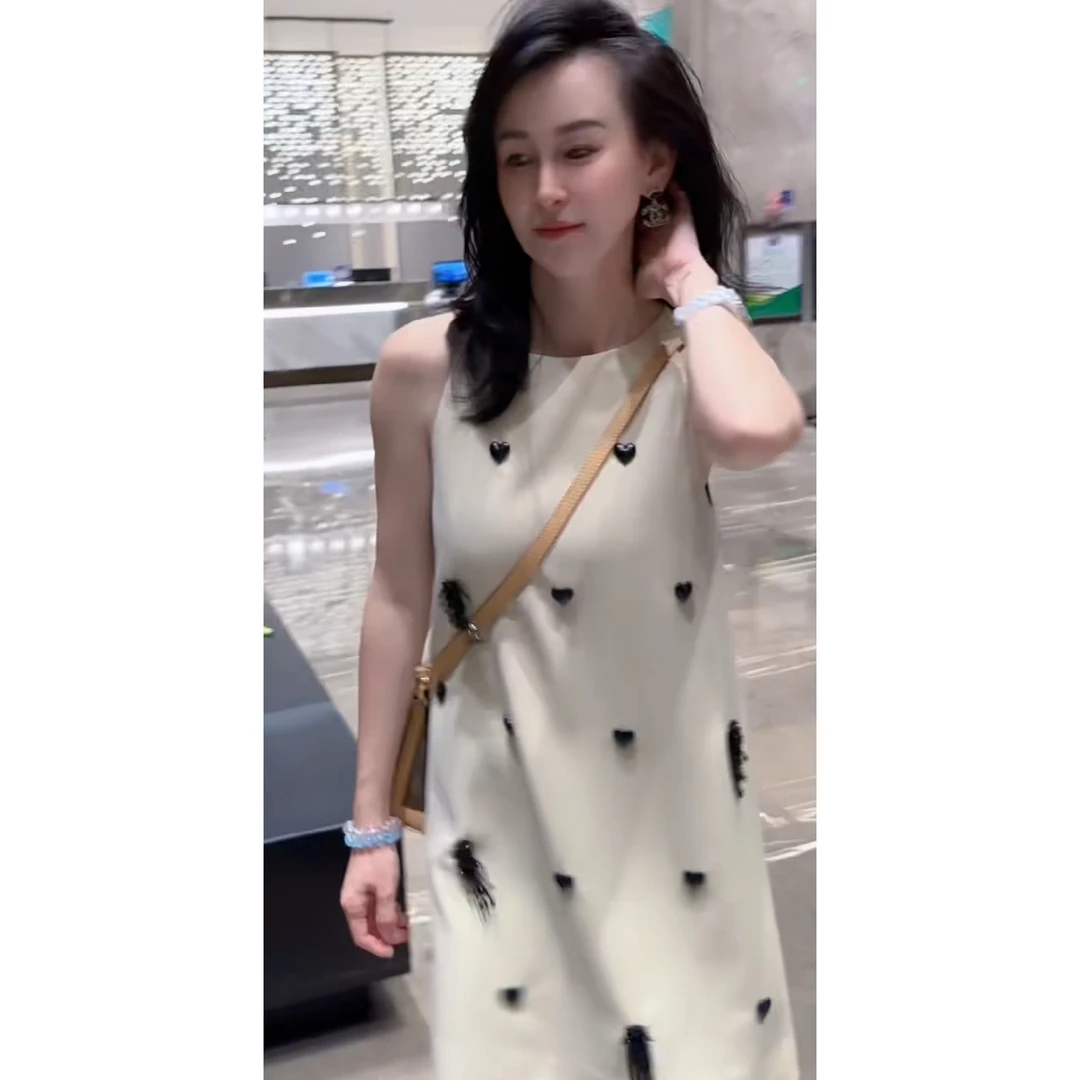 【晴晴推荐】法式小香风无袖背心夏季连衣裙