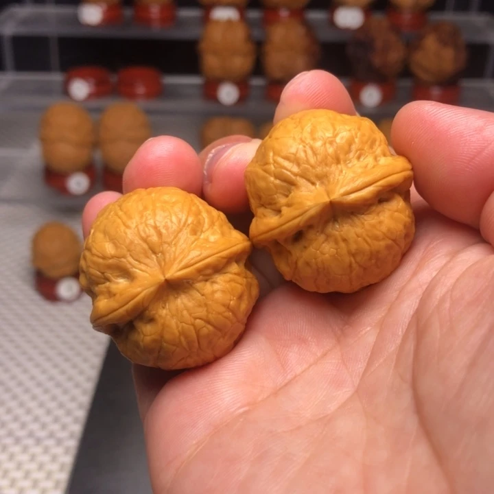 文玩核桃把件2铁蛋萌萌包