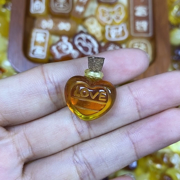 吊坠橄榄核许愿瓶33