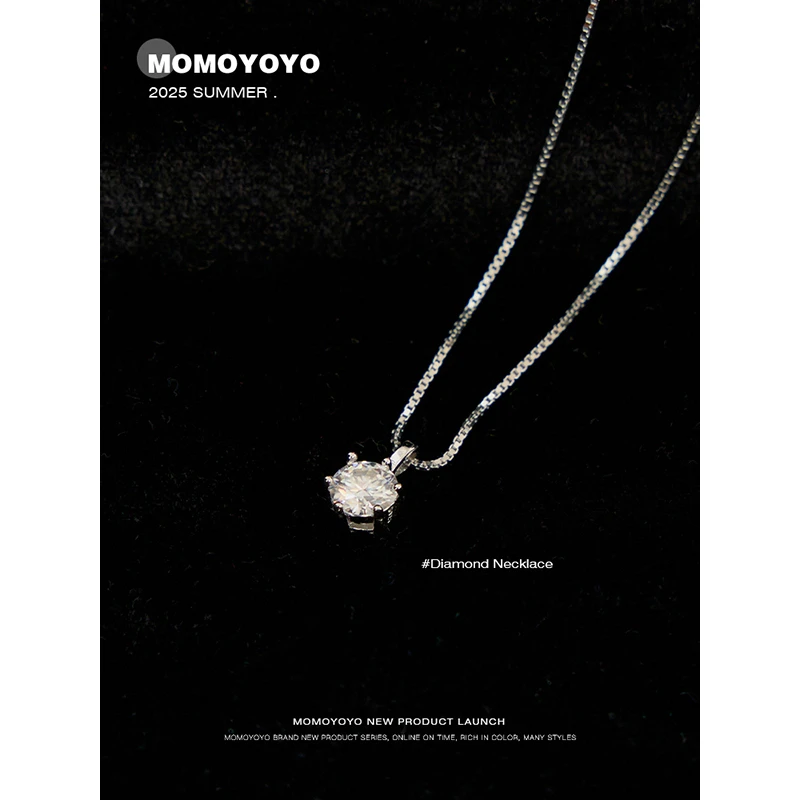 【人鱼之泪】单钻项链 A148X