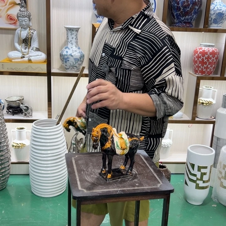 高温陶瓷工艺饰品（部分微瑕）