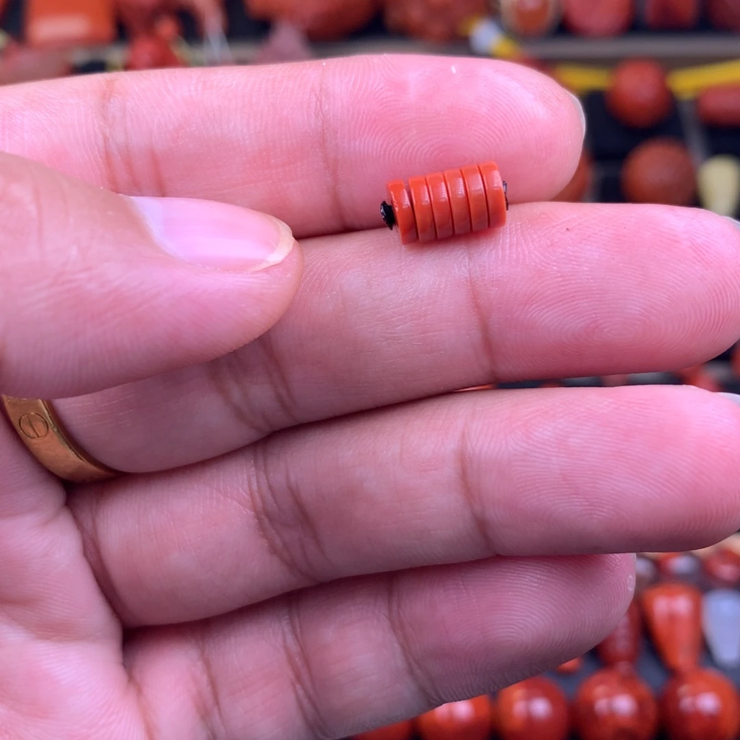 南红玛瑙未镶嵌精工直切隔片6