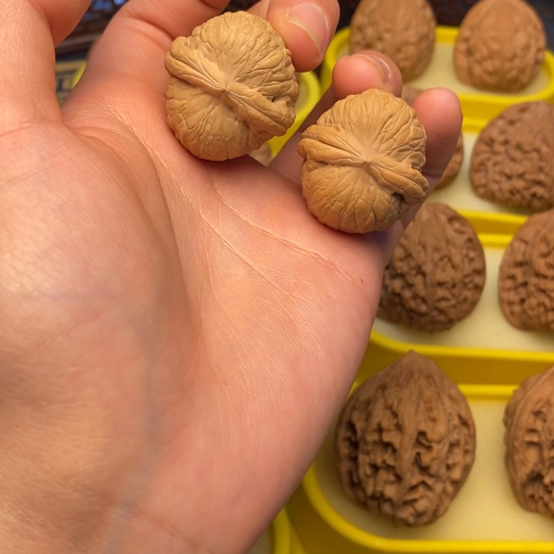 文玩核桃把件30乾坤元宝