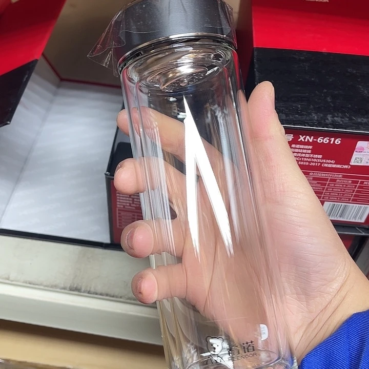 茶隔款玻璃希诺6616款双层320毫升