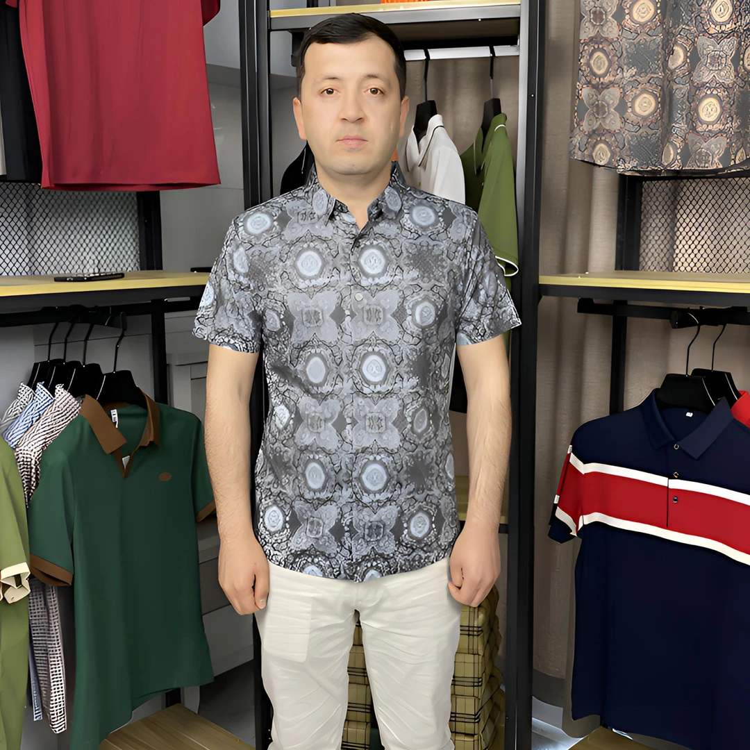 【新疆马总】男士休闲衬衫#2660