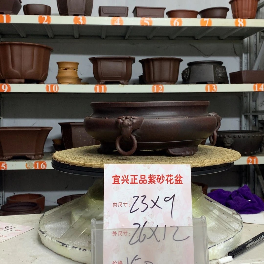 紫砂花盆精品紫砂花盆包邮包邮