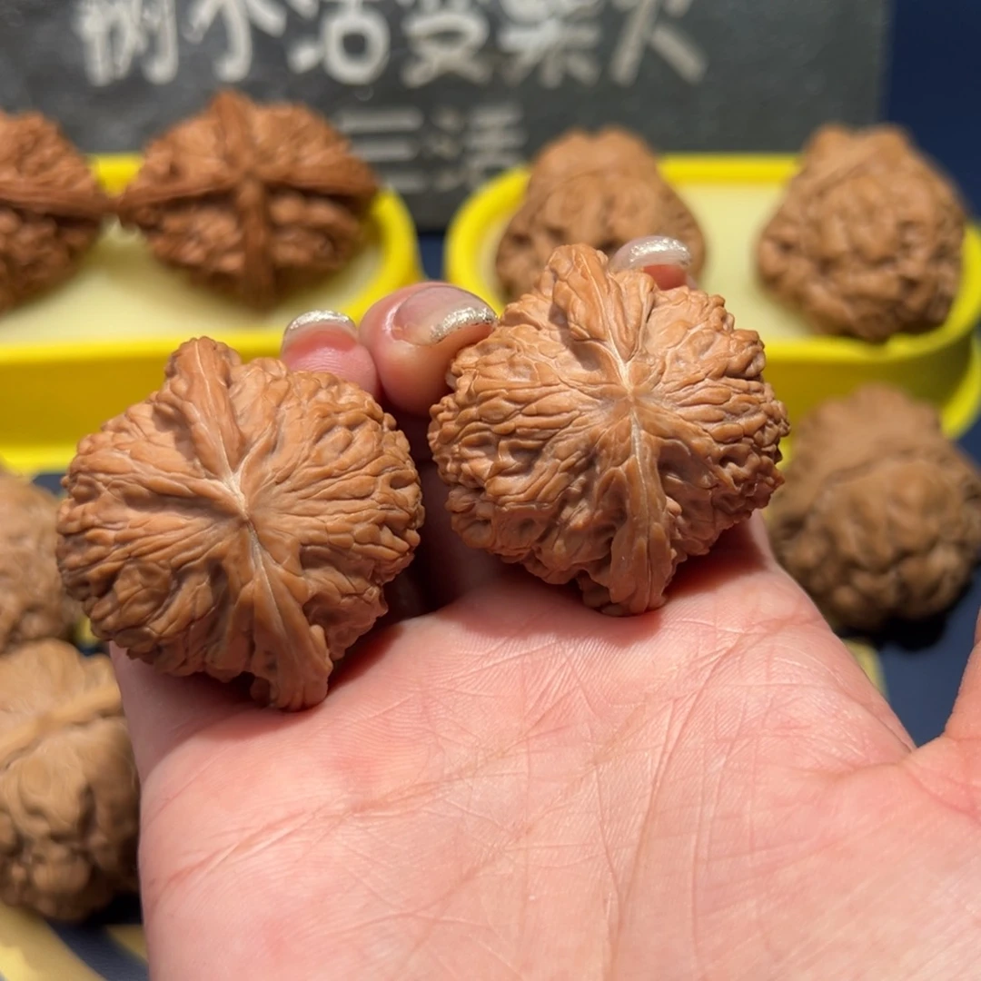 文玩核桃把件磨盘40