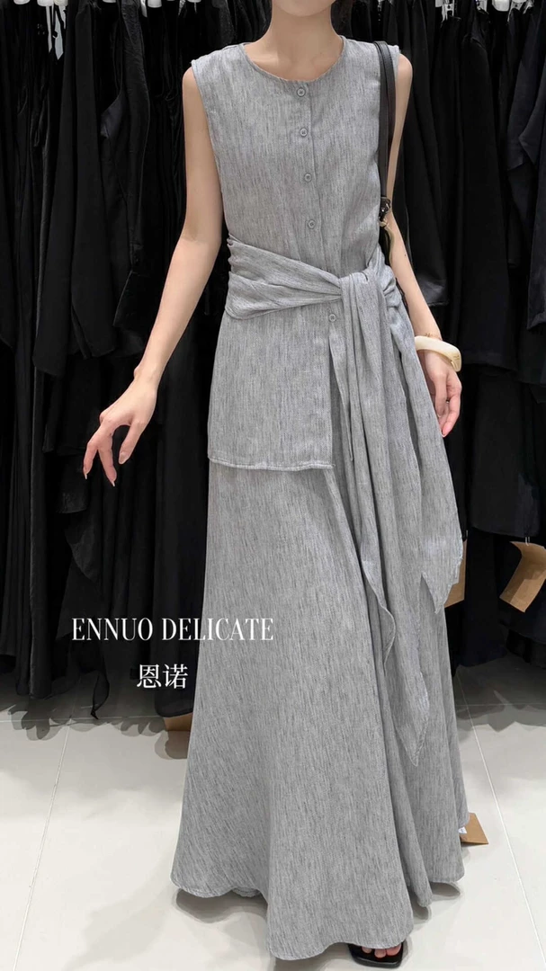 瓶子[51-100]2025春夏新款高级显瘦气质百搭连衣裙7.2