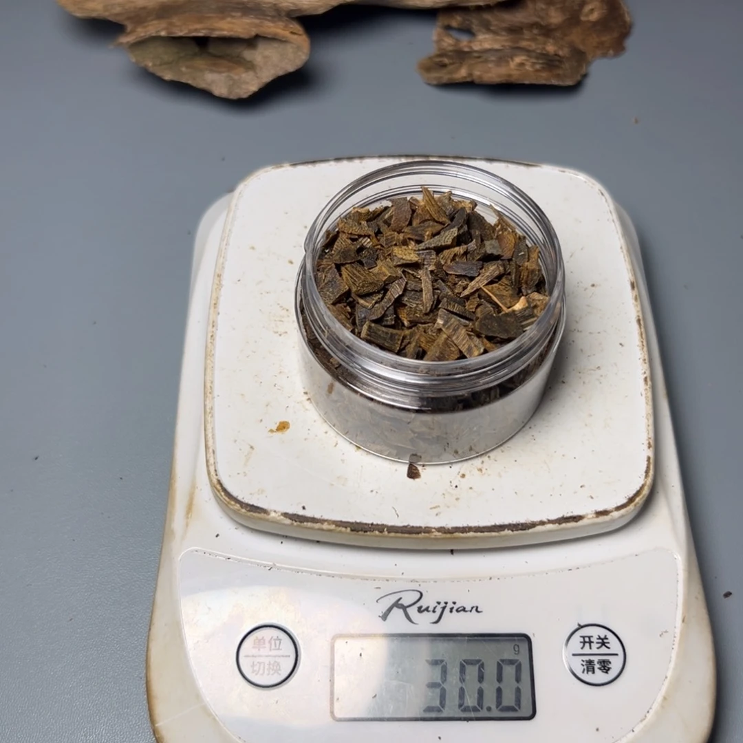 迷***活树脂制品海南棋楠张勺子树30克