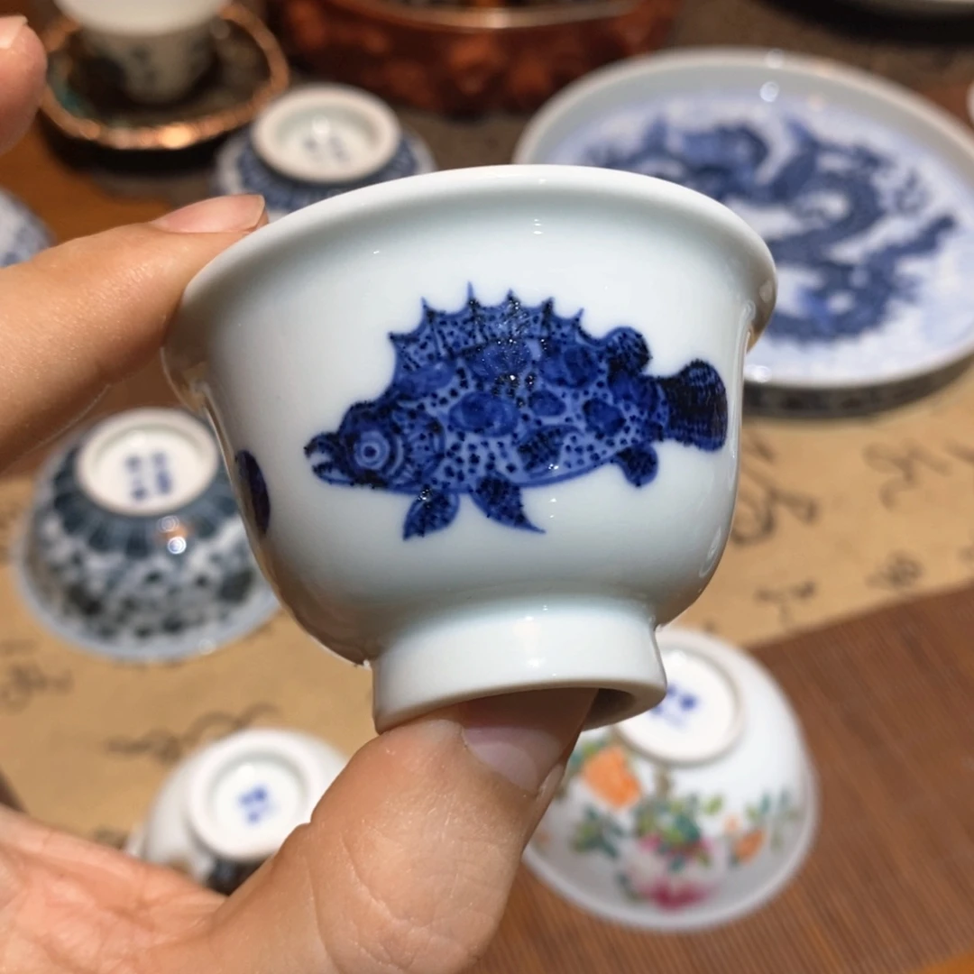 开播福利景德镇手绘茶器