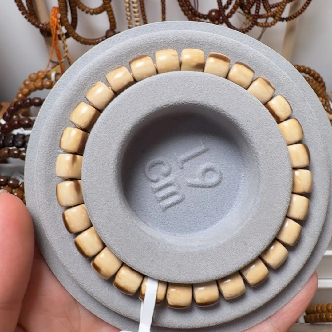 紫金鼠吊坠实心紫金鼠手串 精品三花道珠8.7