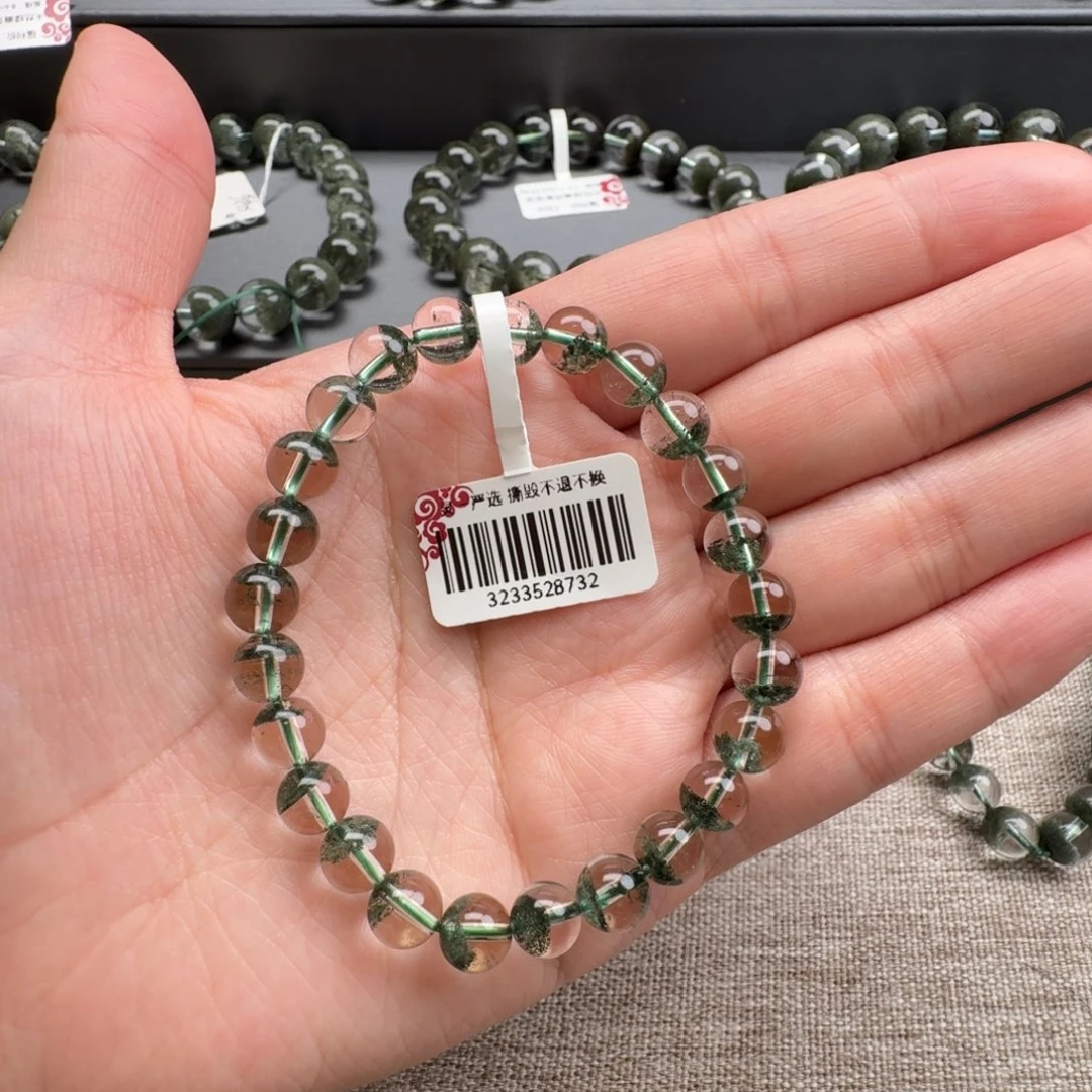 水晶手链未镶嵌Y**?天然