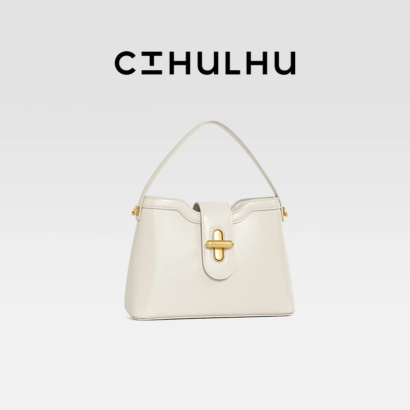 CTHULHU【慕斯锁扣包】CT505B266韩国小众品牌时尚经典百搭包包NN