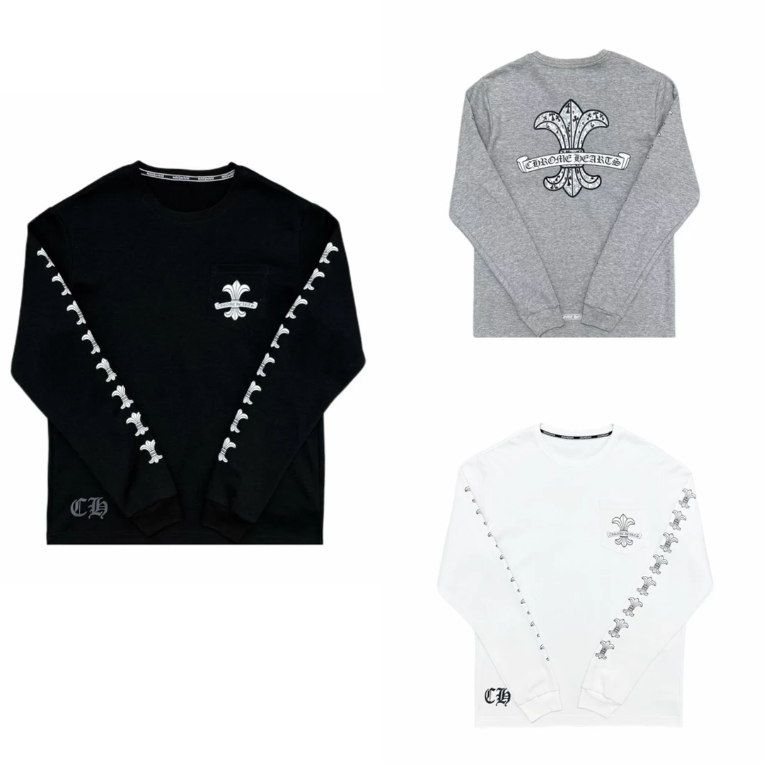 [LY]黑色口袋十字梵文马丁棉感内加绒体恤儿童卫衣(暖暖冬日）