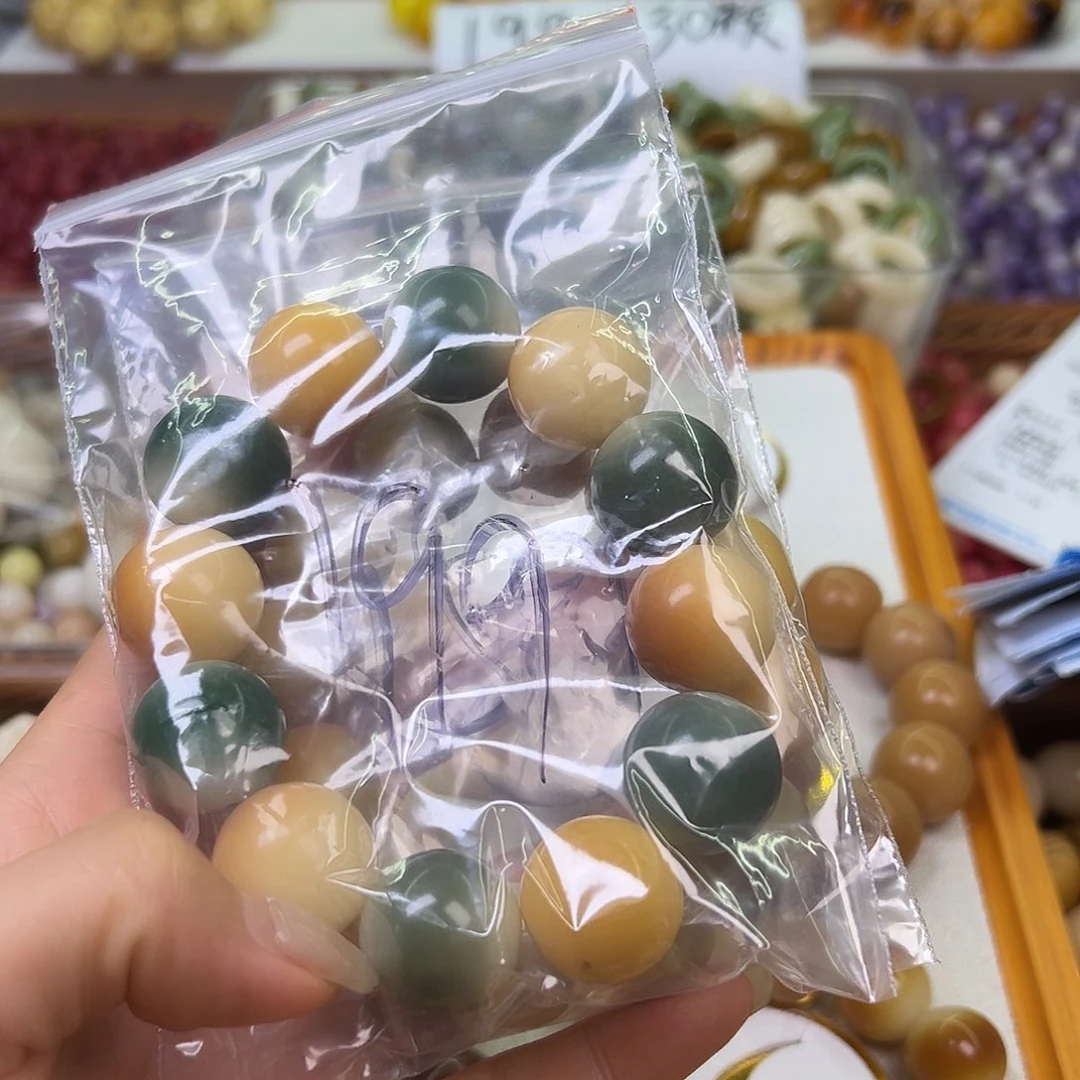 F***r菩提根/象牙果手串瑕疵大串2条