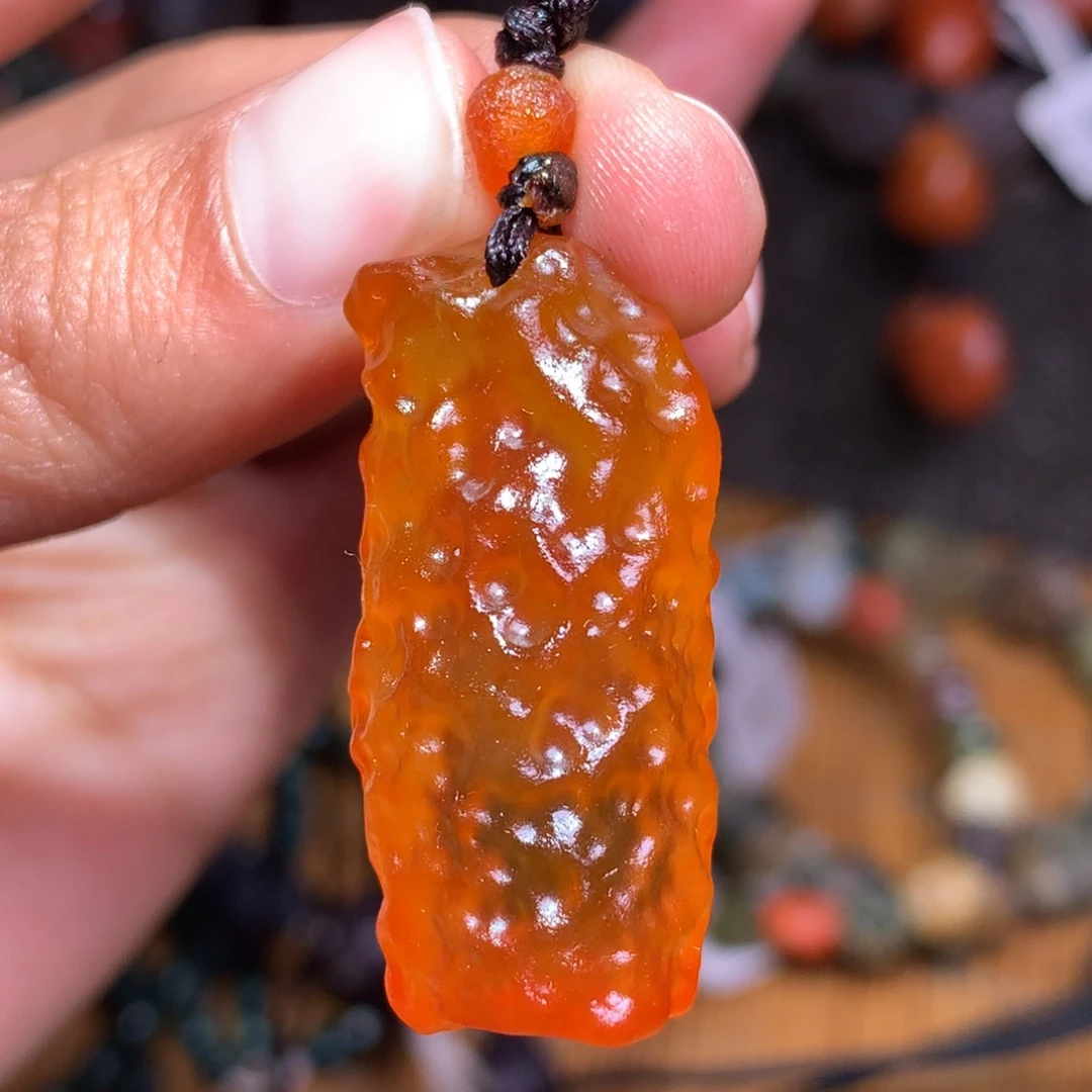 未镶嵌玛瑙/玉髓珠宝半成品