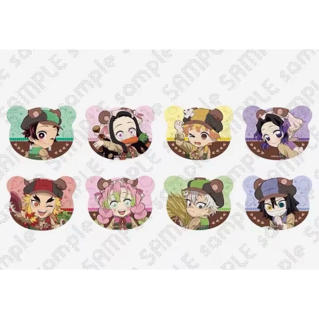 【欧叶】沪谷 鬼灭之刃 秋收季熊耳A款吧唧