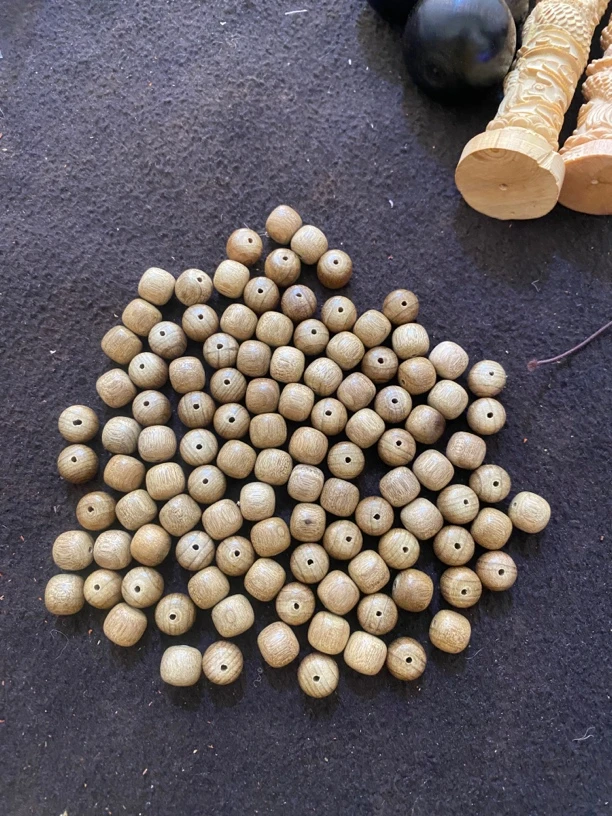 金丝楠10×9桶珠手串，男女可带小精品款