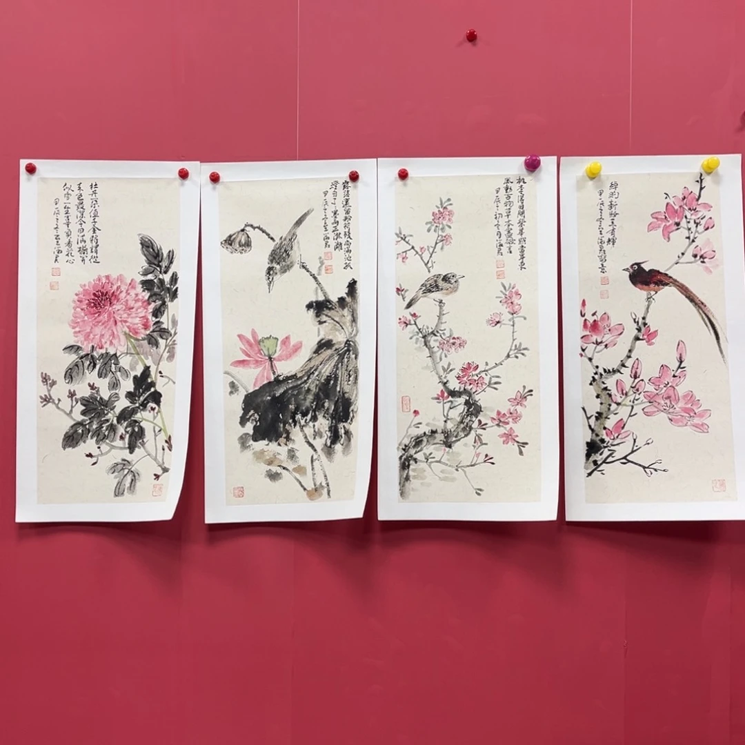 国画国画作品集一个由