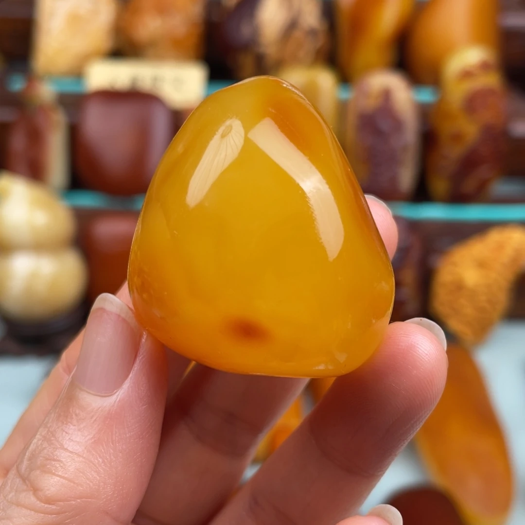 未镶嵌定制琥珀蜜蜡随形吊坠