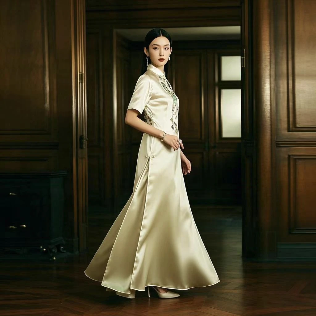 华美桑蚕丝香云纱女装直播间拍号三号链接（339-999）