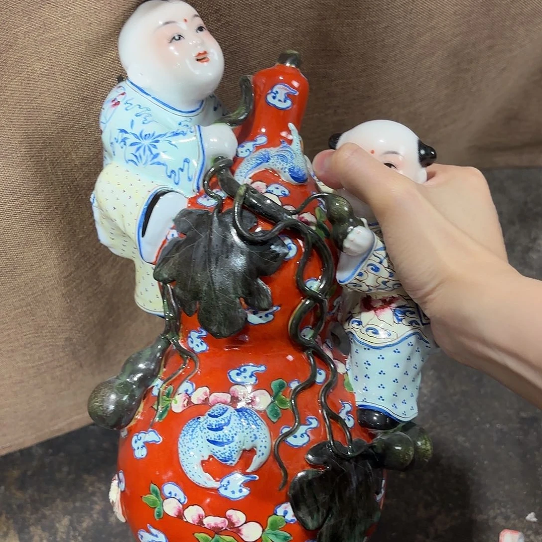 摆件精品陶瓷工艺美术品摆件