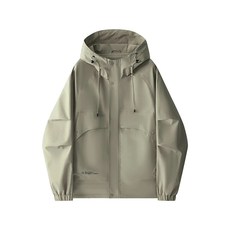 2025年春秋季男女同款夹克山系连帽户外宽松潮流情侣外套