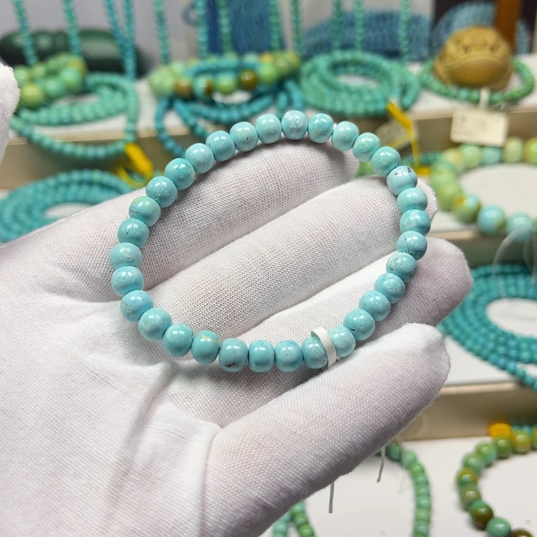 绿松石未镶嵌手链