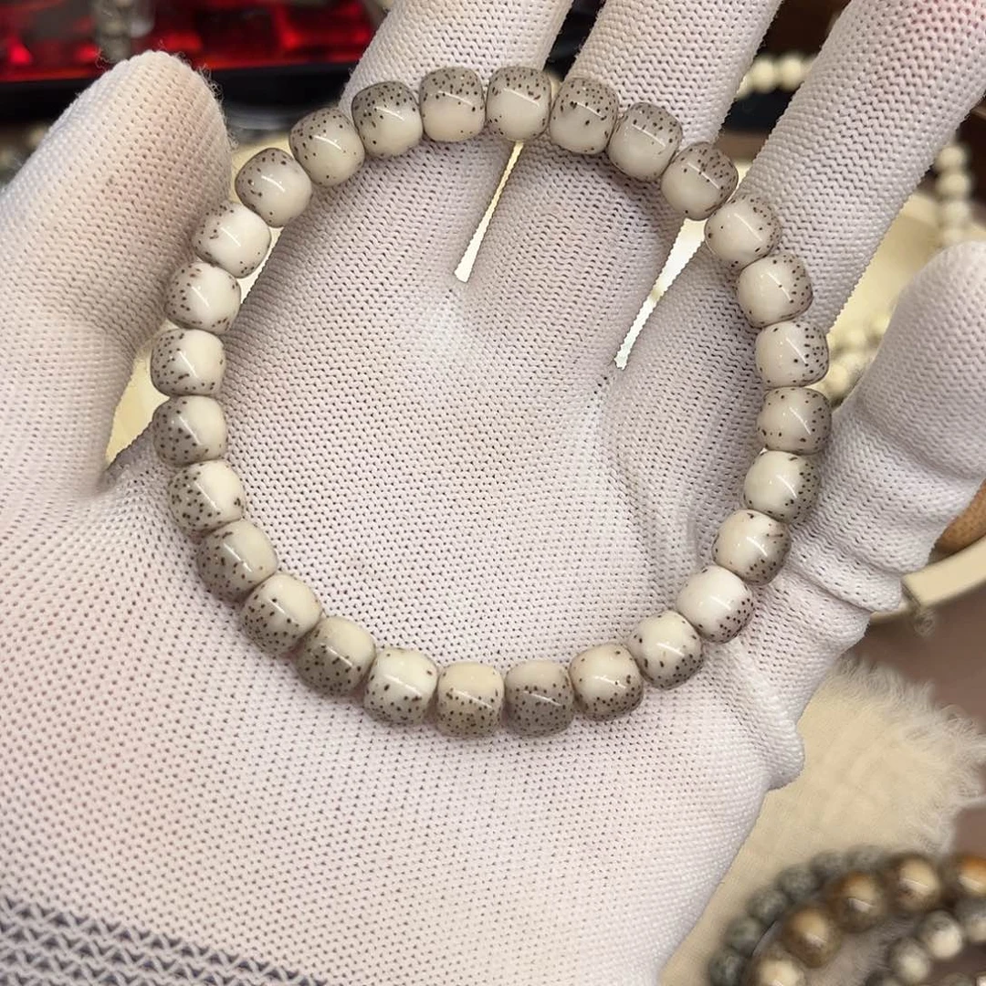 明***~手串星月菩提8河豚星点货