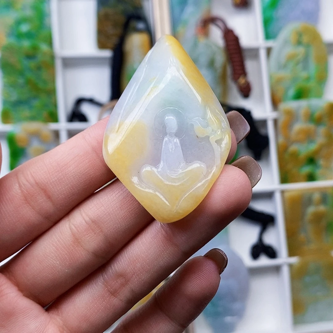 翡翠未镶嵌颈饰翡翠A货