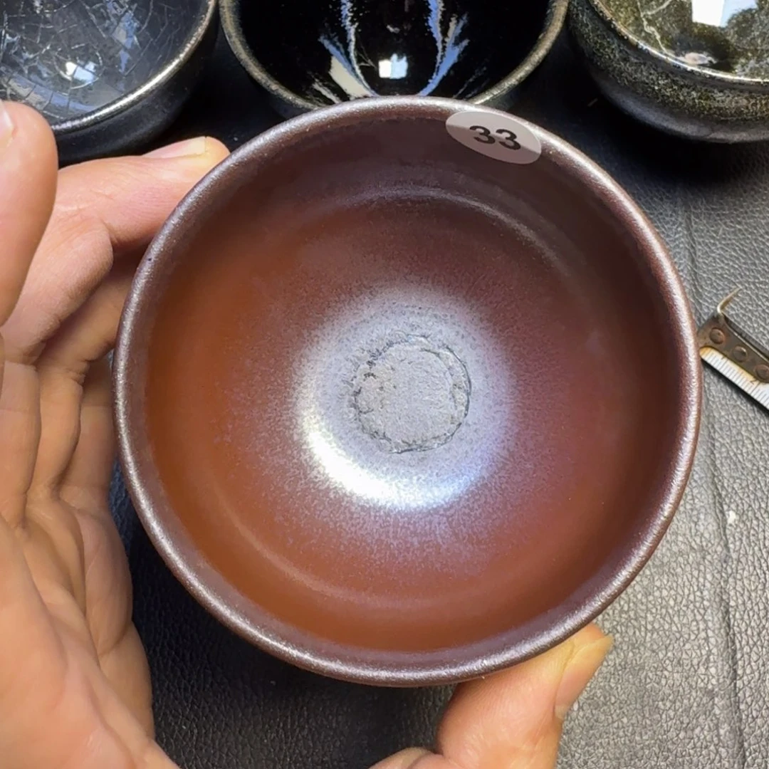 摆件古时茶器建窑建盏33