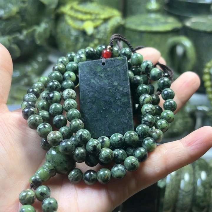 藏玉药王石福利款0.8。108颗手串+吊牌