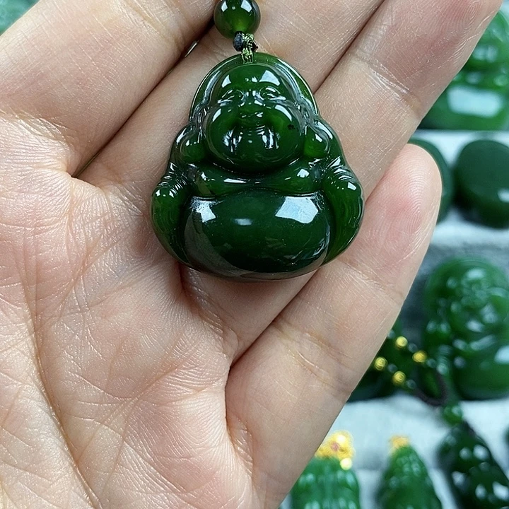 吊坠(不含链)未镶嵌和田玉30mm