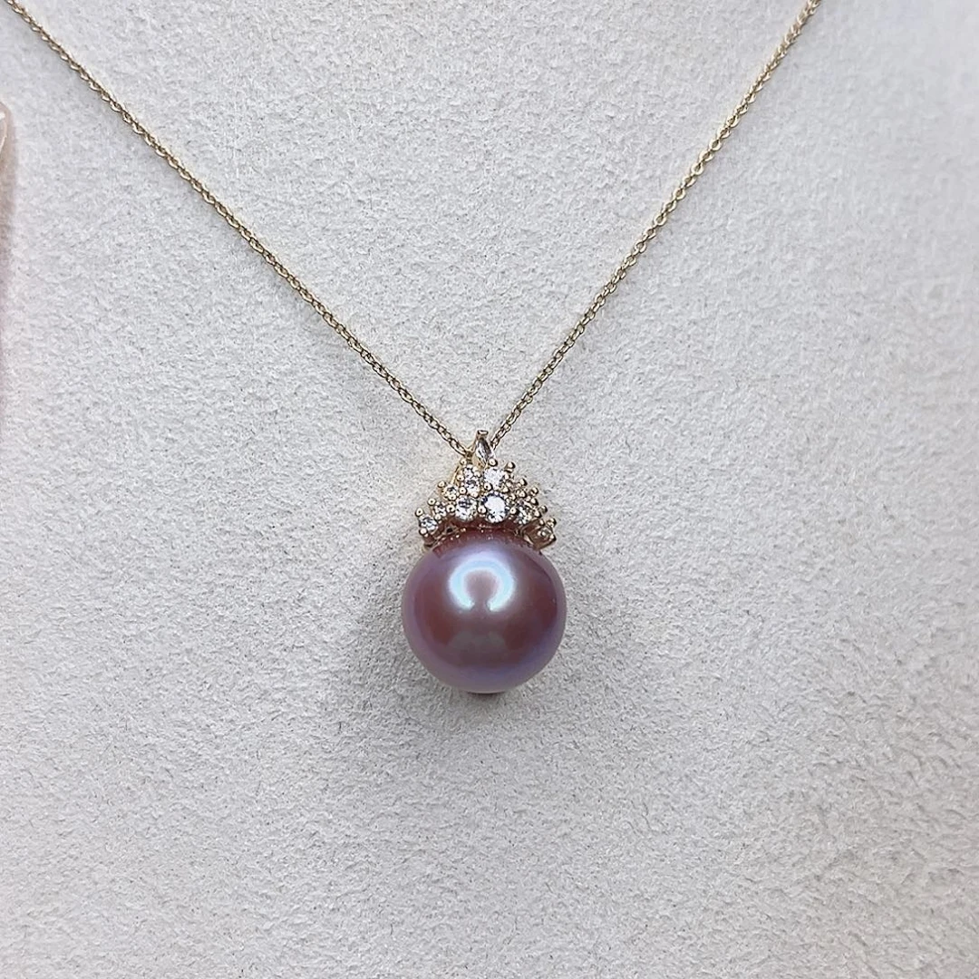 淡水珍珠吊坠(赠链)合金